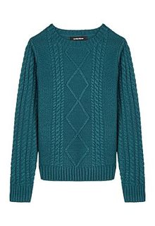 Бирюзовый джемпер La Reine Blanche