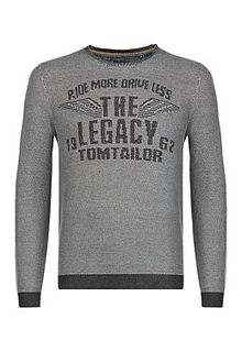 Серый джемпер Tom Tailor