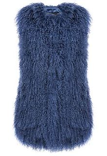 Жилет из меха тибетской овцы Virtuale Fur Collection