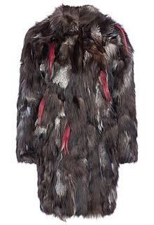 Жакет из меха серебристо-черной лисы Virtuale Fur Collection