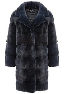 Пальто из аукционного меха норки KOPENHAGEN FUR Fellicci