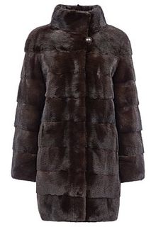 Шуба из аукционного меха норки KOPENHAGEN FUR Fellicci