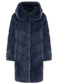 Шуба из аукционного меха норки KOPENHAGEN FUR Fellicci