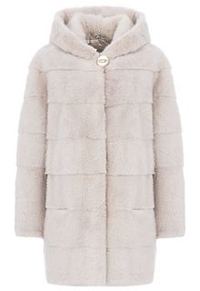 Норковая шуба с капюшоном Flaumfeder