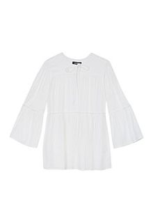 Белая блузка с бантом La Reine Blanche