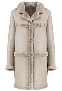 Дубленка из овчины La Reine Blanche