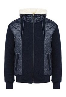 Комбинированная куртка на синтепоне Urban Fashion for men