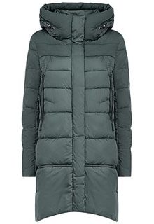 Пальто на искусственном пуху с капюшоном Clasna