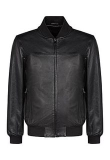 Кожаный бомбер Al Franco