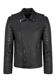 Мужская куртка-косуха из натуральной кожи Urban Fashion for men