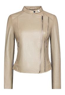 Куртка из натуральной кожи La Reine Blanche