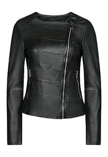 Куртка из натуральной кожи La Reine Blanche