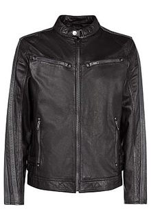 Кожаная куртка прямого кроя Urban Fashion for men