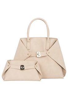 Сумка с экокожи с косметичкой в комплекте La Reine Blanche