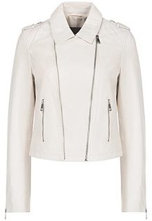 Куртка из натуральной кожи La Reine Blanche