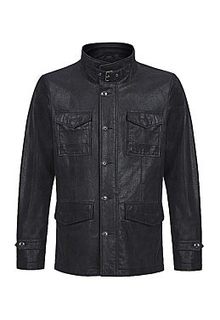 Мужская кожаная куртка Urban Fashion for men