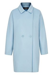 Свободное пальто с отложным воротником La Reine Blanche