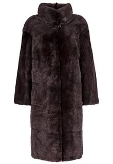 Удлиненная шуба из меха норки Flaumfeder