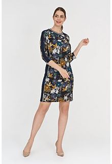 Комбинированное платье с принтом Betty Barclay