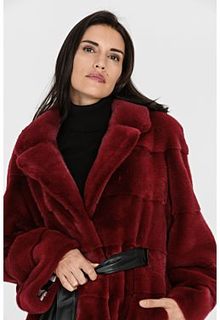 Шуба из аукционного меха норки KOPENHAGEN FUR Fellicci