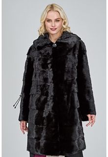 Норковая шуба с капюшоном Flaumfeder