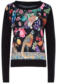 Комбинированный джемпер Desigual
