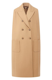 Двубортное пальто из шерсти Michael Kors Collection