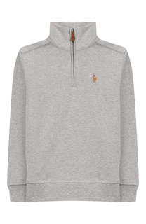 Хлопковая водолазка на молнии Polo Ralph Lauren