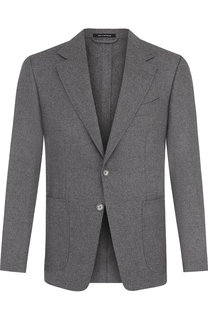 Однобортный шерстяной пиджак Tom Ford