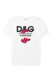 Хлопковая футболка Dolce & Gabbana
