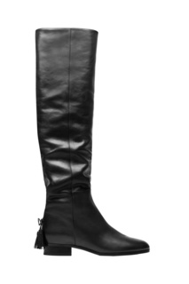Кожаные сапоги Bowie Boot Flat Aquazzura