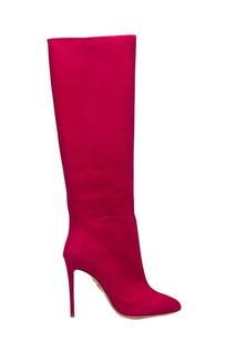 Сапоги Brera Boot 105 цвета фуксия Aquazzura