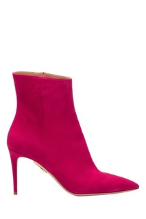 Ботильоны Alma Bootie 85 цвета фуксия Aquazzura