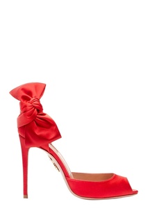 Красные туфли Versailles Peep Toe 105 Aquazzura