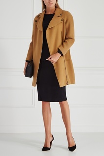 Однотонное пальто Elisabetta Franchi