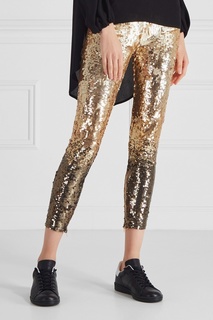 Брюки с вышивкой Elisabetta Franchi