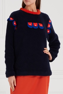 Свитшот с объемным декором Laroom