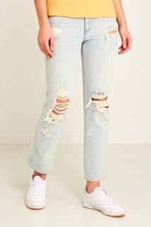 Фактурные джинсы с потертостями Alexander Wang