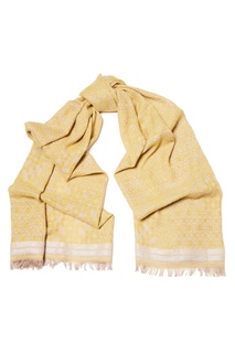 Желтый шарф с кашемиром Amina Rubinacci