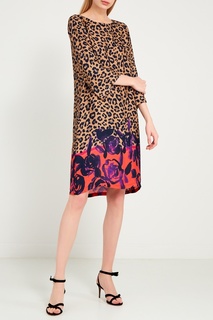 Платье с леопардовым принтом Moskada
