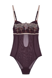Боди с вышивкой Jardin Secret