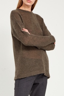 Серый свитер крупной вязки Ilaria Nistri