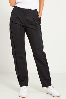 Черные хлопковые брюки Lanvin