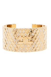 Золотистый браслет с инкрустацией Elisabetta Franchi