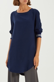 Синяя шелковая туника Panicale