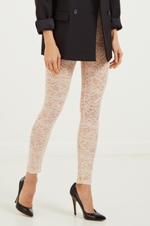 Розовые жаккардовые брюки Elisabetta Franchi