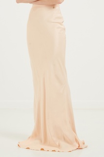 Длинная розовая юбка Elisabetta Franchi