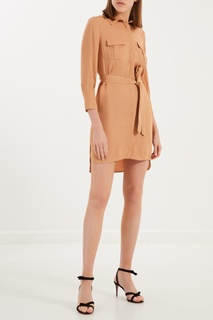 Бежевое платье Elisabetta Franchi