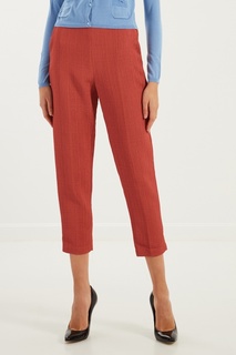 Красные брюки Elisabetta Franchi