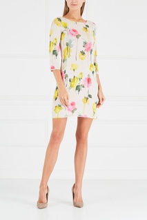 Платье с принтом Blumarine
